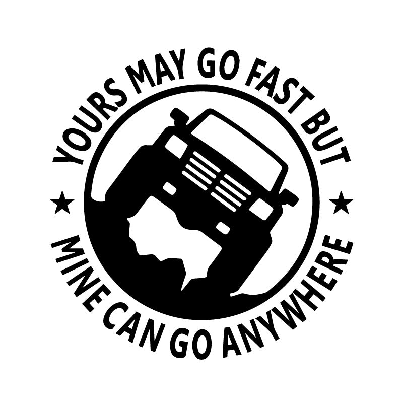 Jeep Funny Offroad Decal Sticker