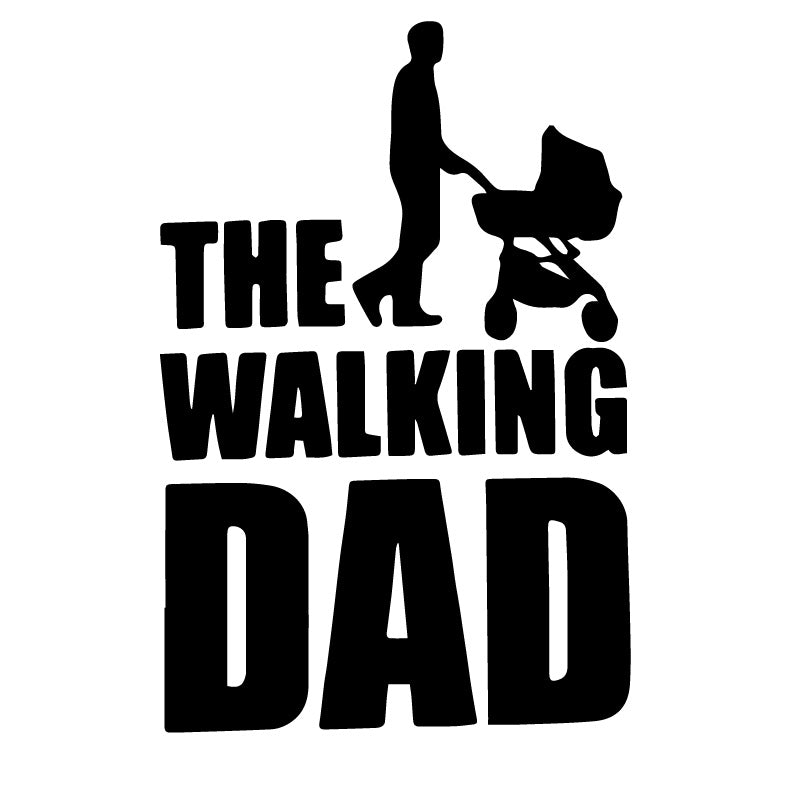 The Walking Dead Dad Decal Sticker