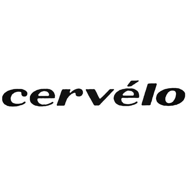 Cervelo Text Inner Cycling Logo Sticker Decal