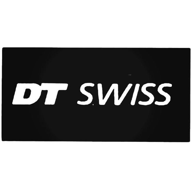 Dt Swiss Block Cycling Logo Sticker Decal