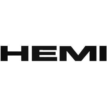 Hemi Logo Sticker Decal