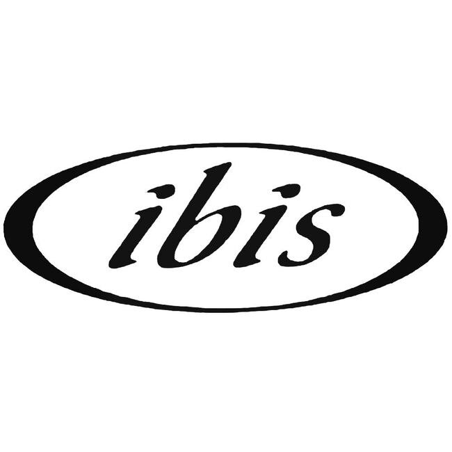 Ibis Bikes Oval Cycling Logo Sticker Decal