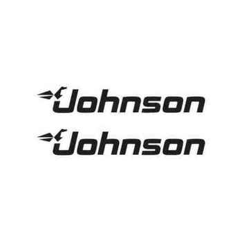 Johnson Outboard Boat Motor S Logo Sticker Decal