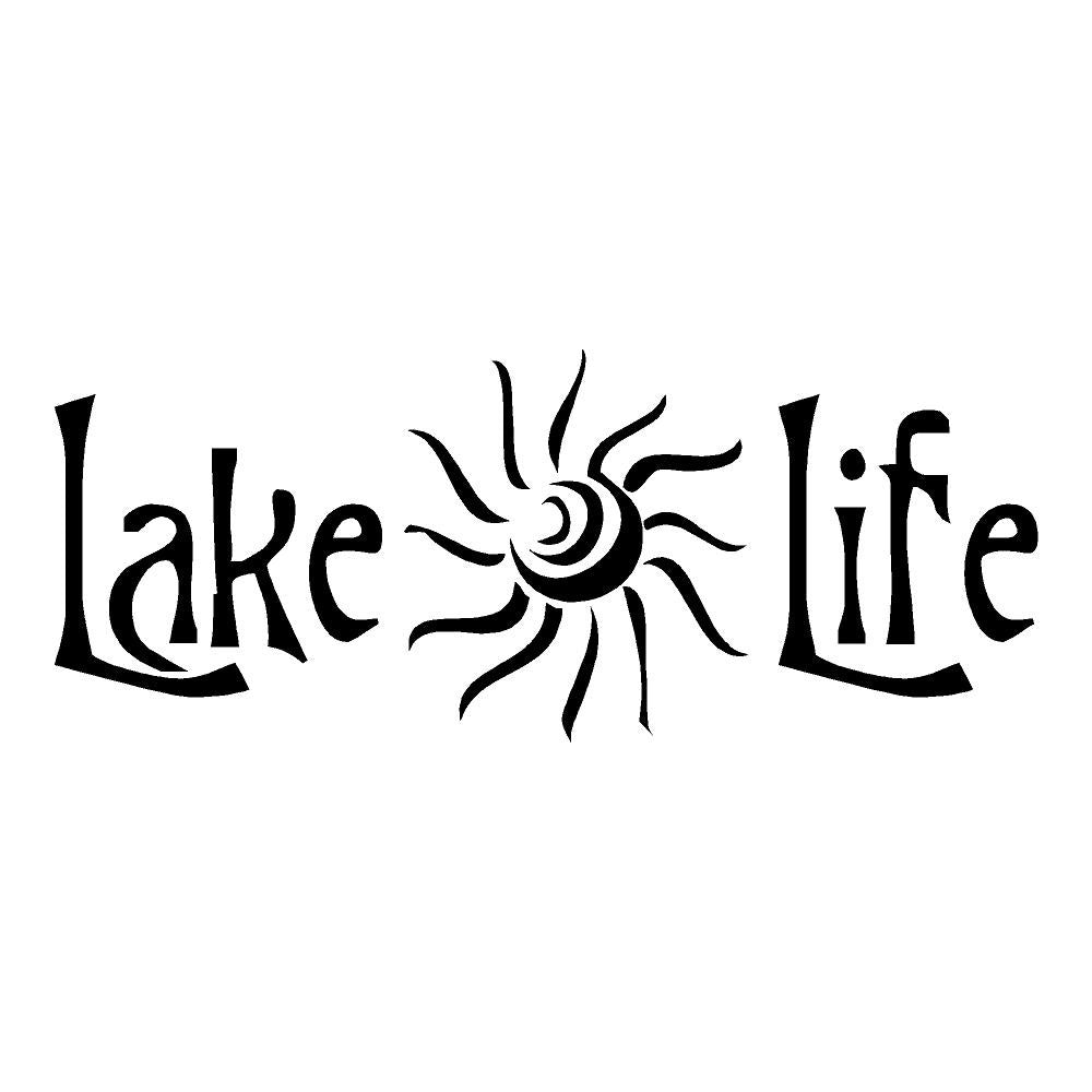 Lake Life Original Sticker Decal