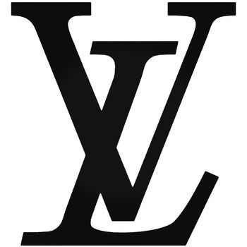 Louis Vuitton Company Logo Sticker Decal