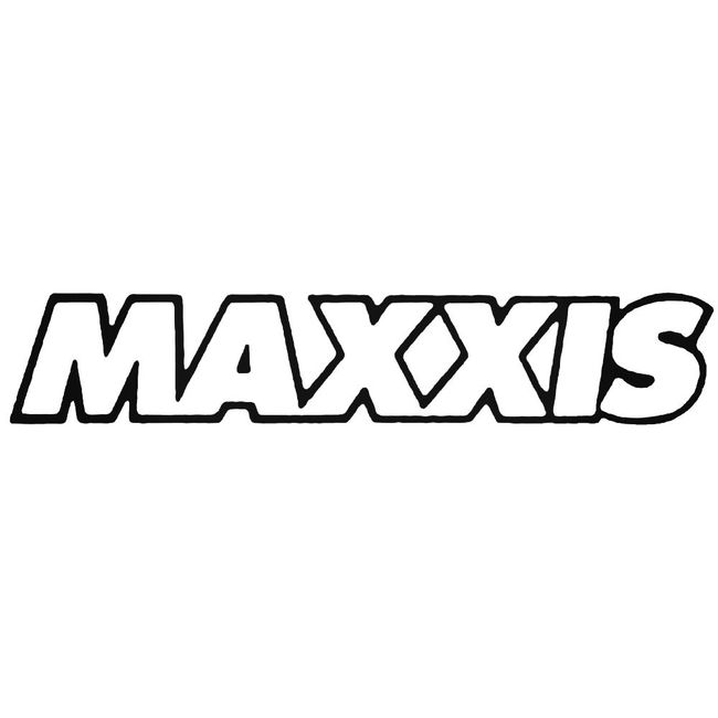 Maxxis Text Cycling Logo Sticker Decal