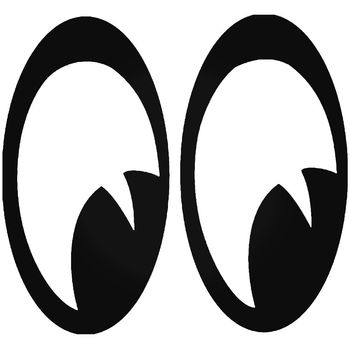 Moon Eyes Logo Sticker Decal