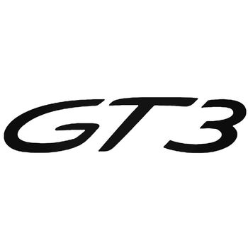 Porsche 911 Gt3 Logo Sticker Decal