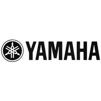 Yamaha Bass Drum Logo Sticker Decal