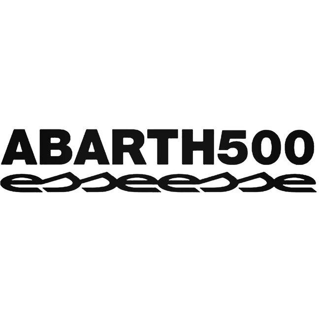 Abarth 500 Esseesse Decal Sticker