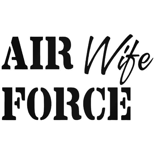 Air Force Wife Decal Sticker
