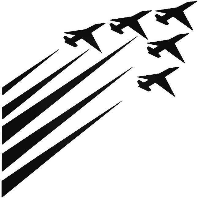Airforce Jet Fighters Decal Sticker