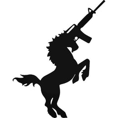 Ak 47 Unicorn Decal Sticker