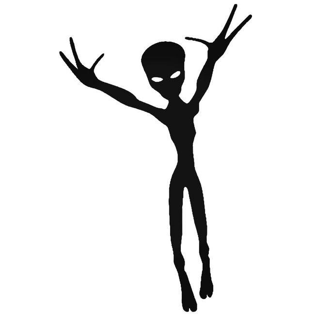 Alien Decal Sticker