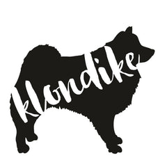 American Eskimo Dog Decal Sticker for Car Windows