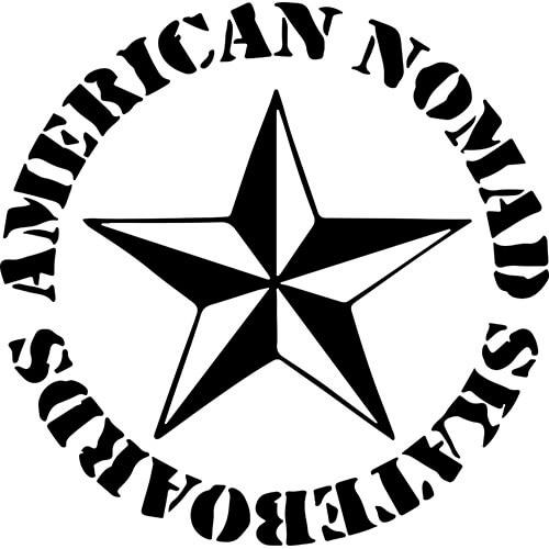 American Nomad Skateboards Decal Sticker