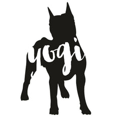 American Staffordshire Terrier Dog Decal Sticker for Car Windows