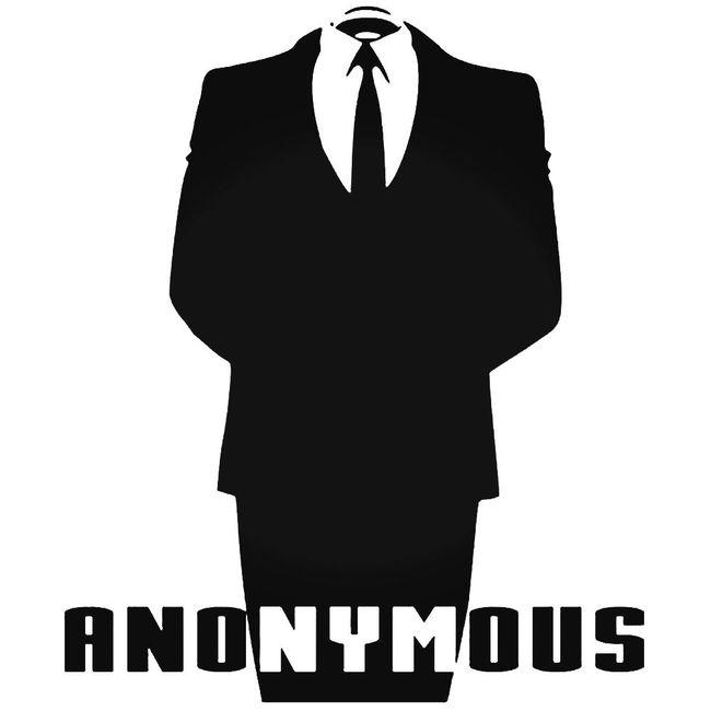 Anon Sticker Anonymous 4 Decal Sticker – Decalfly