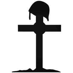Army Cross Symbolic Decal Sticker