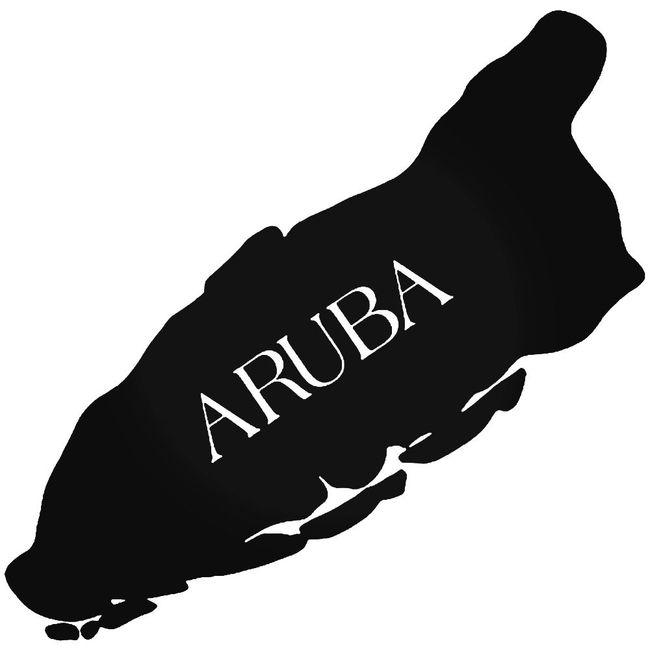 Aruba Island Decal Sticker