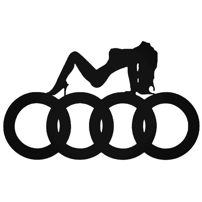 Audi Sexy Lady Decal Sticker – Decalfly