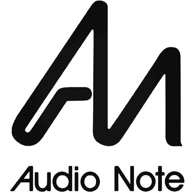 Audio Note Logo Decal Sticker