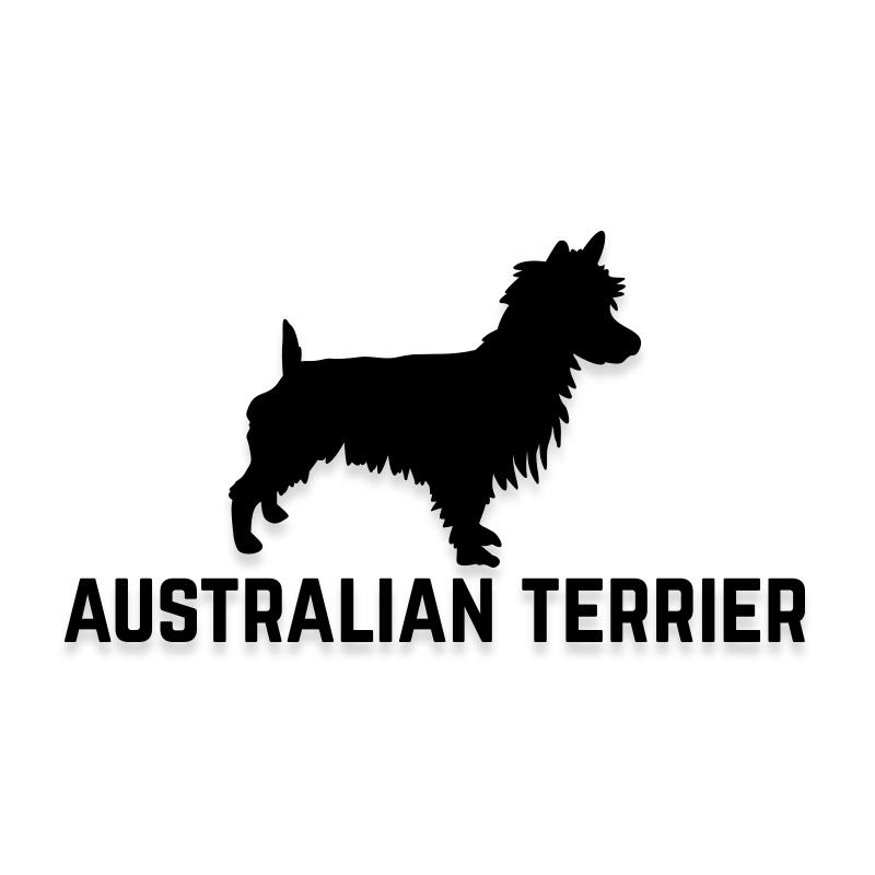 Australian Terrier Car Decal Dog Sticker for Windows