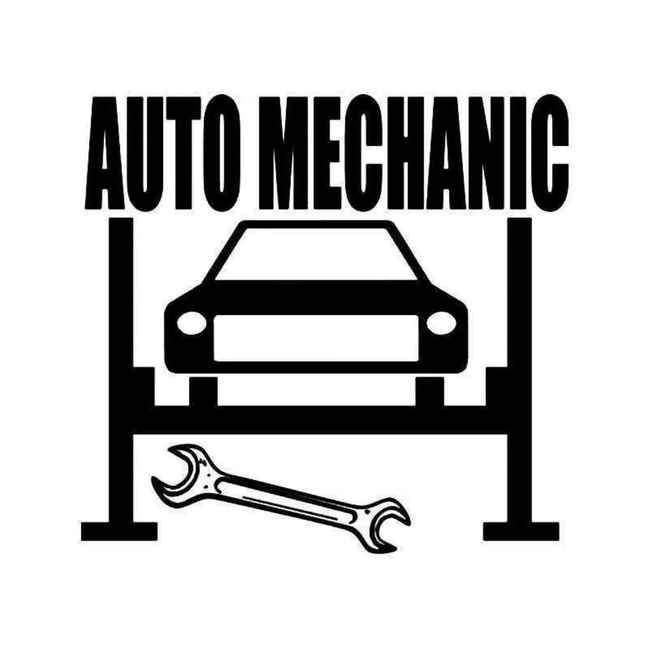 Auto Mechanic 1 Decal Sticker