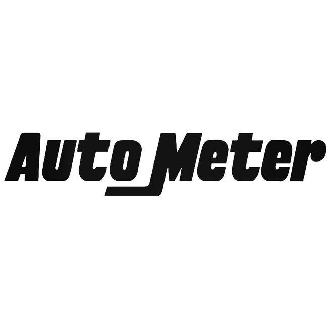 Auto Meter 2 Decal Sticker