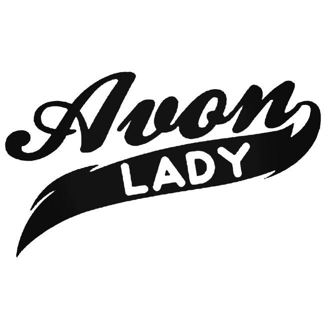 Avon Lady Decal Sticker