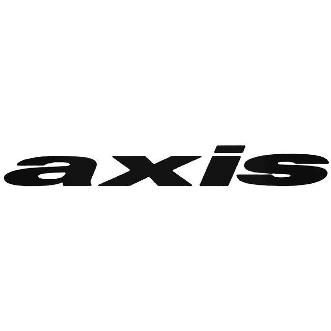 Axis Wheels Windshield Decal Sticker – Decalfly