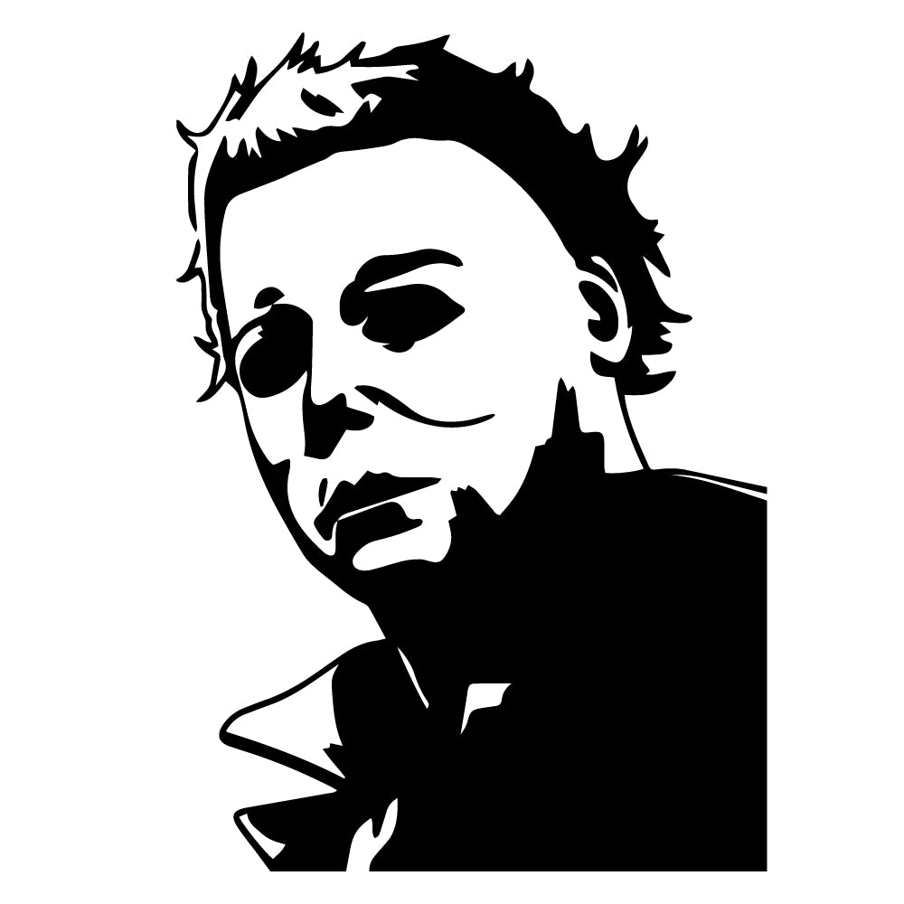 Michael Myers Friday the 13th Halloween Horror Decal Sticker