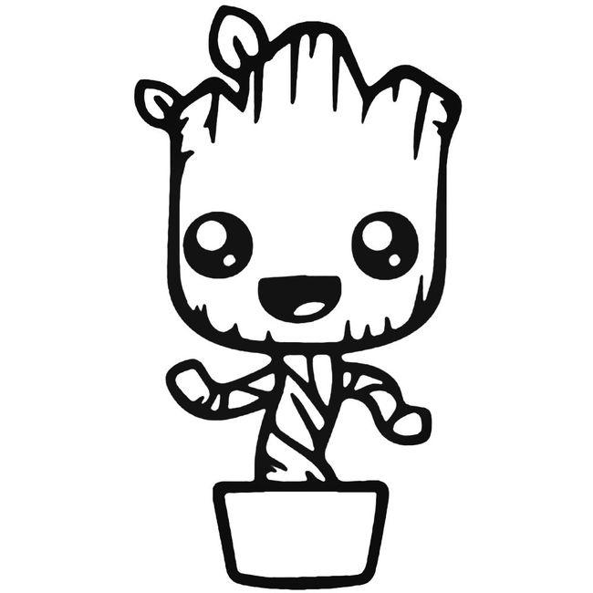 Baby Groot Decal Sticker