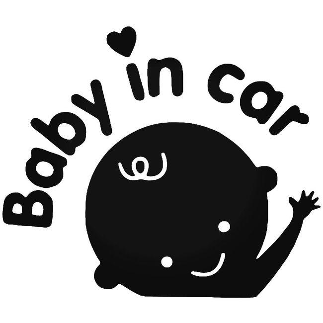 Baby In 1 Decal Sticker