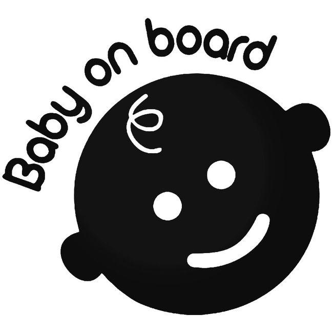 Baby On Board 1 Decal Sticker
