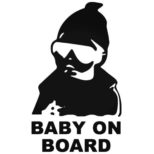 Baby On Board Carlos Decal Sticker