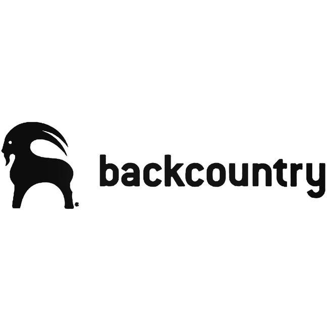 Backcountry Decal Sticker