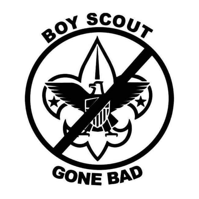 Bad Boy Scout Gone Bad Decal Sticker