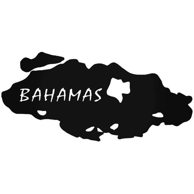Bahamas Island Decal Sticker