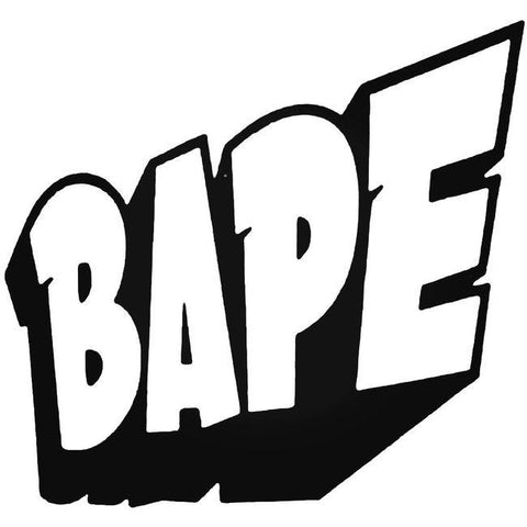 Bape 3d Skateboard Decal Sticker – Decalfly