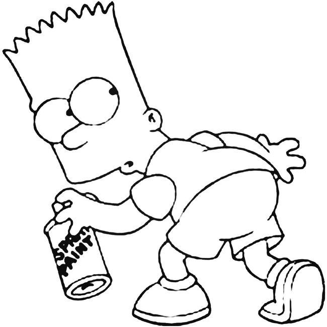 Bart Simpson Decal