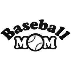 Baseball Mom Decal Sticker
