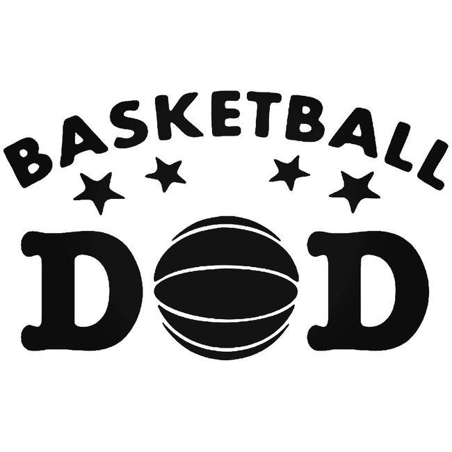 Basketball Dad Decal Sticker