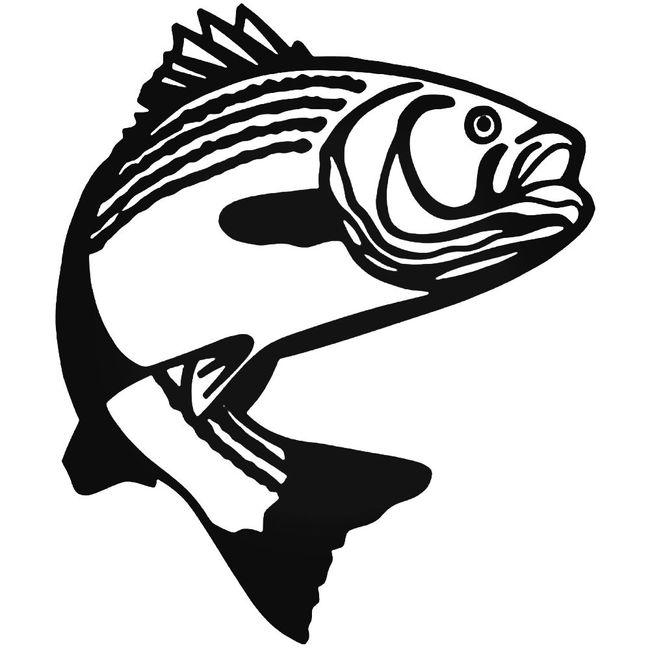 Bass Fish Wildlfie Decal Sticker