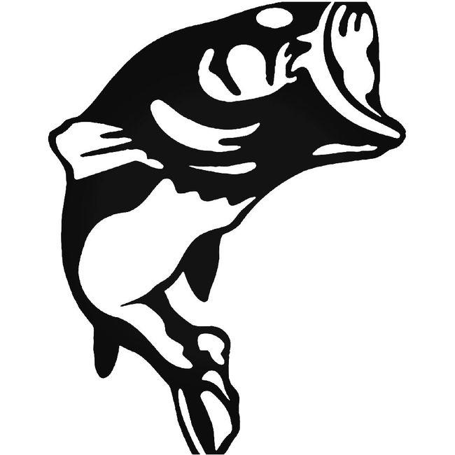 Bass Fishing Fish 3 Decal Sticker