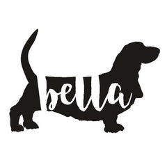 Basset Hound Dog Decal Sticker for Car Windows