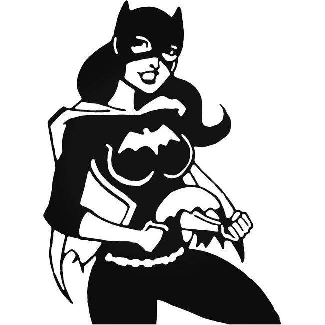 Batgirl Batman Decal Sticker