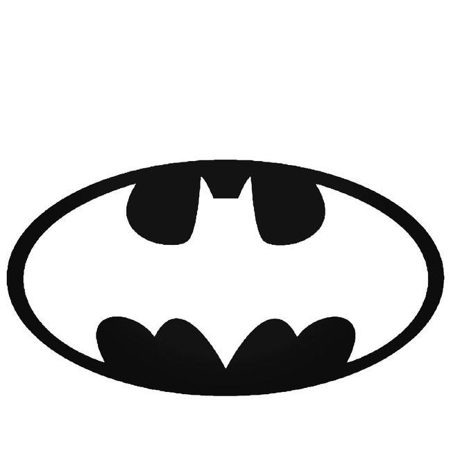 Batman 1989 Movie Symbol Out Decal Sticker