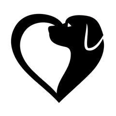 Beagle Love Car Decal Sticker