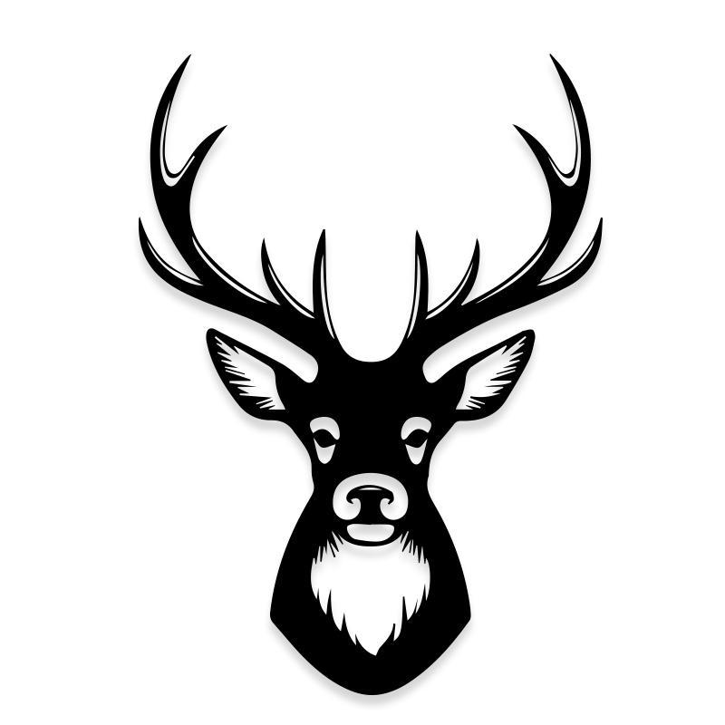 Big Buck Deer Hunting Decal Sticker